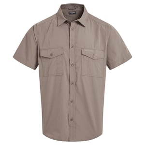 Craghoppers Heren Kiwi II Shirt Met Korte Mouwen (Kiezelsteentjes)