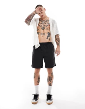 Farah edgar swim shorts in black