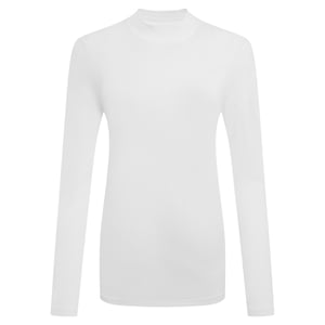 Craghoppers Dames/Dames Nosilife Mock Neck Golf T-shirt met lange mouwen (Wit)