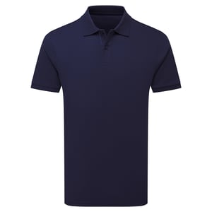 Asquith & Fox Mens Premium Mercerised Cotton Polo Shirt (Navy)