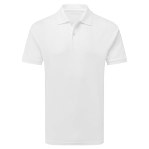 Asquith & Fox Mens Premium Mercerised Cotton Polo Shirt (White)