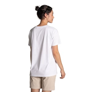 Craghoppers Womens/Ladies Yago Discover Your World T-Shirt (White)