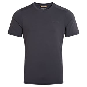 Craghoppers Mens Charon II Reflective Logo T-Shirt (Black)