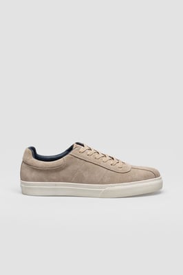 Ben Sherman Bentley II Mockaläder Herr Sneakers i Sten
