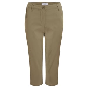 Craghoppers Womens/Ladies Kiwi Pro III Cropped Trousers (Cardamom)