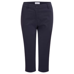 Craghoppers Womens/Ladies Kiwi Pro III Cropped Trousers (Dark Navy)
