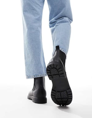 schuh Dalton chelsea boots i svart