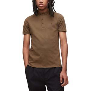 All Saints Mens Polo Shirt Reform Summer Pique Casual Short Sleeve Pullover Tee