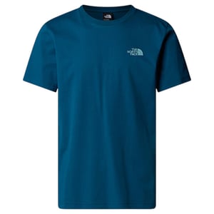The North Face Men's M Vertical Logo SS T-Shirt Mineral Ink Blue