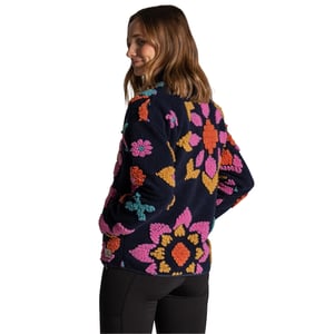 Craghoppers Dames/Dames Catalina Flowers Full Zip Fleecejack (Donkere saffier)