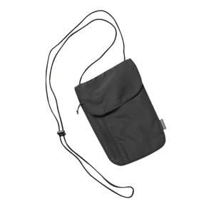Craghoppers Återvunnen Polyester Halsväska (Svart)
