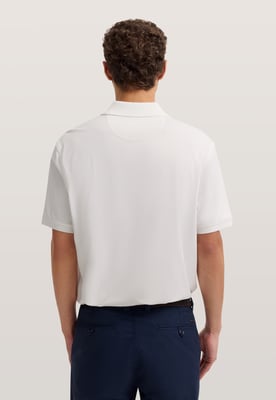 Bugatti Herren Poloshirt met korte ritssluiting
