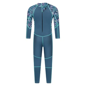 Mountain Warehouse Volledig Wetsuit met opdruk voor kinderen (Donker groenblauw)