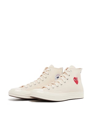 Comme des Garçons PLAY x Converse Chuck 70 Hi-sneakers