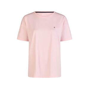 By Louise Dames korte pyjama set shortama roze/donkerblauw