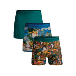 Muchachomalo Jongens 3-pack boxershorts fruit life