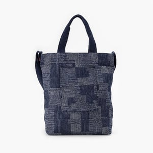 Accessories Levis Icon Patchwork Rectangle Shape Tote in Dark Denim