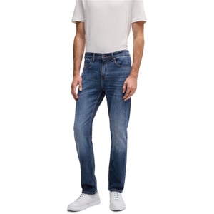 Men's Boss Slim Fit Five Pocket Jeans in Navy 419