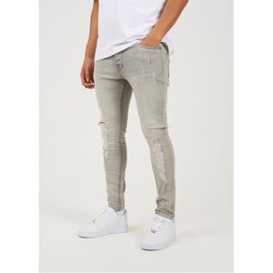 Men's Brave Soul Fit Distressed Jean in Long Length