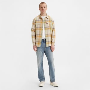 Men's Levis Mid Rise Tapered Fit Five Pocket Jeans in Never Give U Up