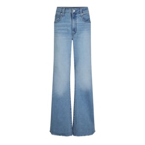 Women's Levis High Rise Flared Five Pocket Jeans in Light Of My Lif