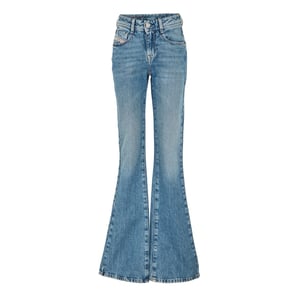Women's Diesel Bootcut Jeans in Blue Denim