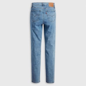 Women's Levis High Rise Straight Leg Jeans in Middle Course