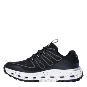 Women's Skechers Step At Slip On Trainers in Black/White