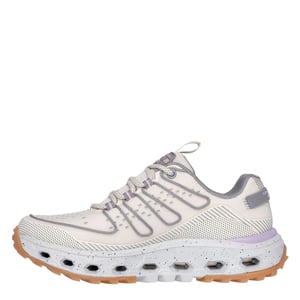 Women's Skechers Step At Slip On Trainers in Natural/Purple