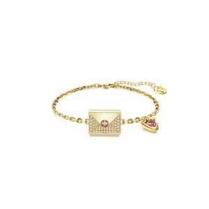 Accessories Swarovski Crystal Chain Bracelets in CRY/GOS