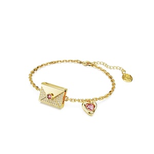 Accessories Swarovski Crystal Chain Bracelets in CRY/GOS