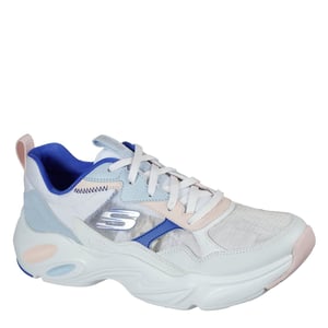 Women's Skechers Running Shoes in White/Multi