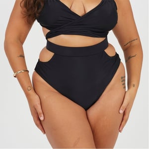Women's Brave Soul Ps Bik Btms in Black