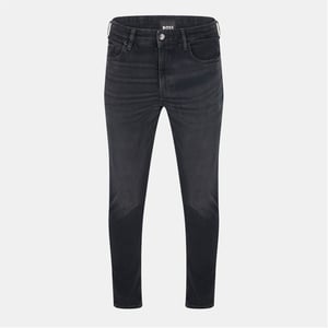 Men's Boss Delano Slim Fit Five Pocket Jeans in Black