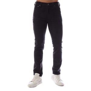 Men's Levis 511 Slim Fit Five Pocket Jeans in Black Agate