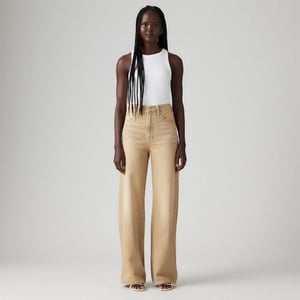 Women's Levis Ribcge Wide lg in Scrp Travertine