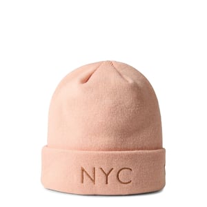 Accessories New Era NYC Lettering Beanie in Pink