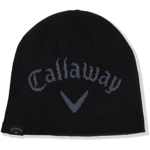 Accessories Callaway Reverse Wordmark Beanie with Logo in Black