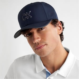 Accessories Calvin Klein Golf G Lettering Adjustable Cap in Dark Navy
