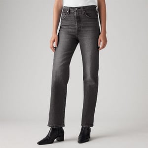 Women's Levis Ribcage Straight Ankle Noe Dar in Well Worn