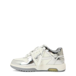 Women's Off White Outofoffice Mir Low Top Trainers in White/Silver