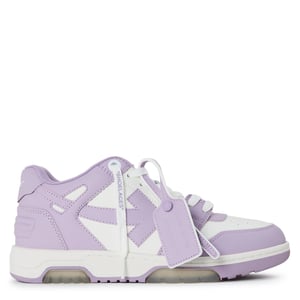 Women's Off White Out Of Office Low Top Trainers in Lavander/White