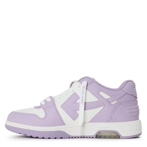 Women's Off White Out Of Office Low Top Trainers in Lavander/White