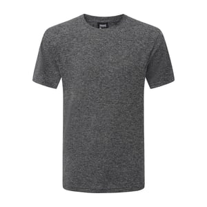 Men's lonsdale T-Shirts in Black Melange