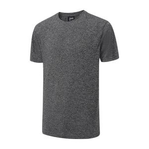 Men's lonsdale T-Shirts in Black Melange