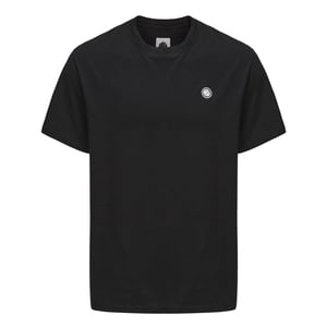 Men's Pretty Green Regular Fit Crew Neck T-Shirt in Black