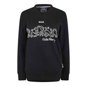 Women's Boss W_haring in Black