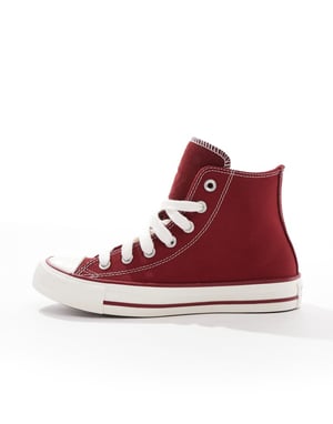 Converse Chuck Taylor All Star Hi sneakers i vinröd