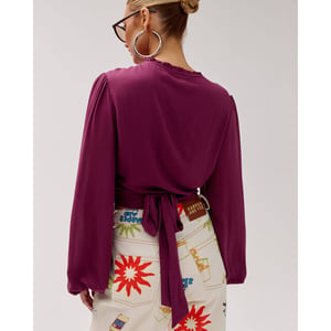 Harper & Yve Top lange mouw hs6p610 flora