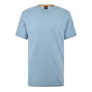 Men's Boss Hbo Tales T-Shirt, Premium Cotton in Pastel Blue